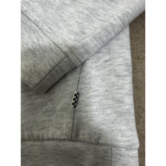 Women's Vans Off The Wall Gray Boxy Sweatshirt Sz XL Flowers Skateboard Graphics - Picture 8 of 11